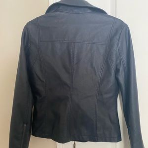Mac Studio Faux Leather Jacket